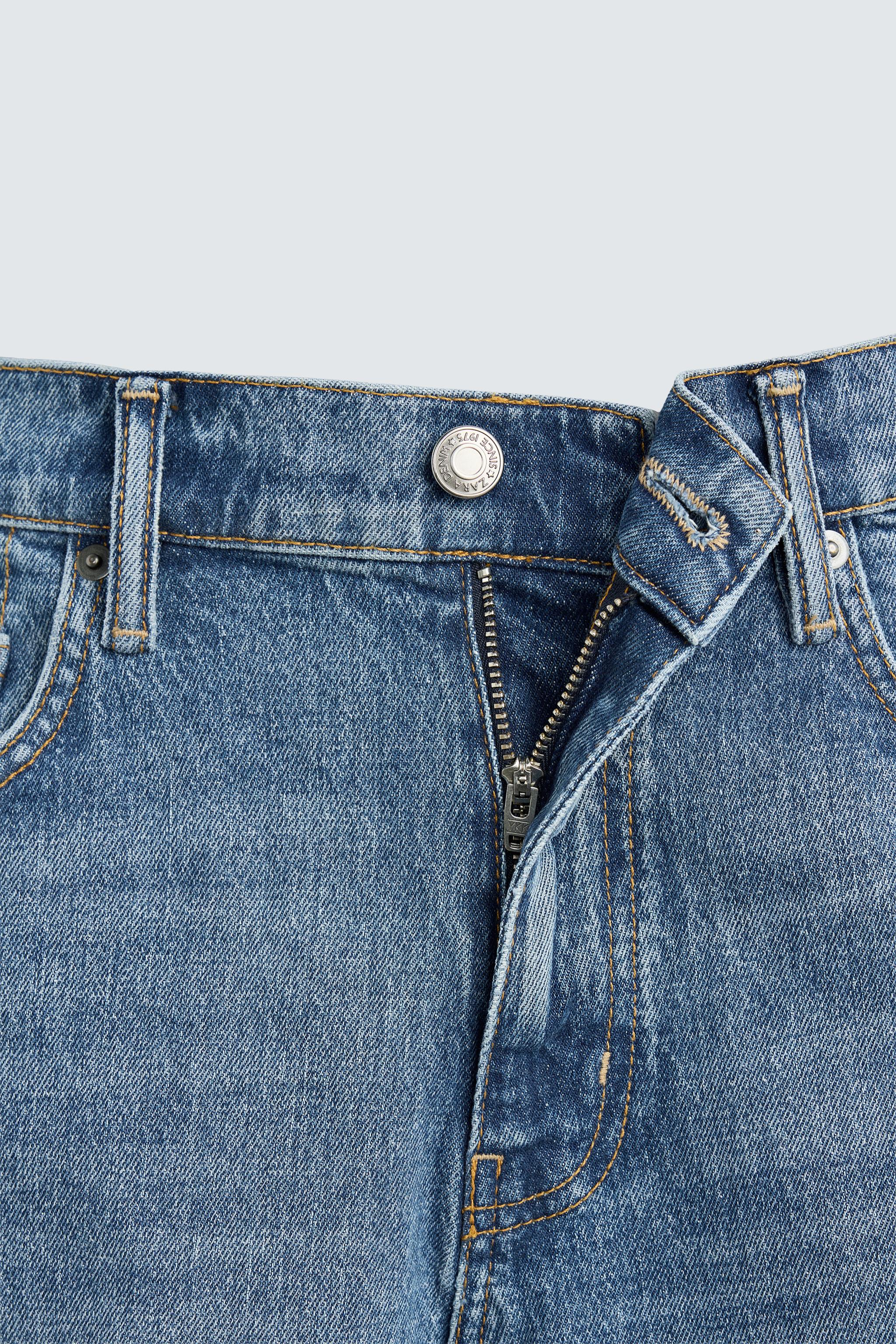 BERMUDA EN JEAN REGULAR FIT